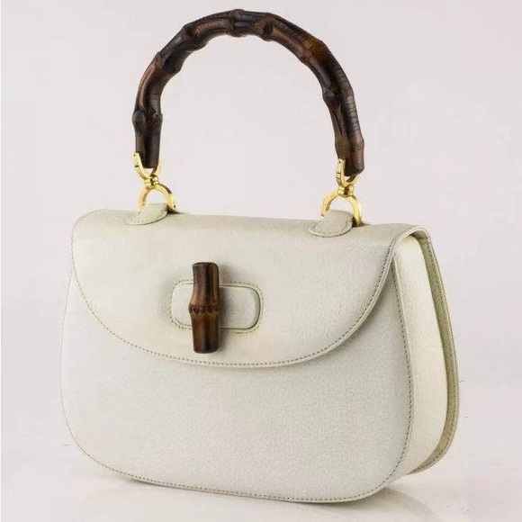 Vintage Gucci bamboo top handle bag - Picture 2 of 10